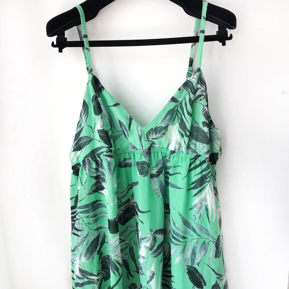 Pull&Bear Mint Floral Dress